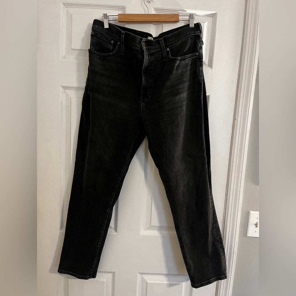 Size 32 Madewell Black The Perfect Vintage Jean Excellent Condition